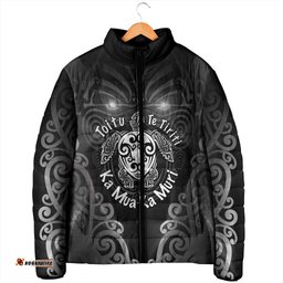 Aotearoa Toitu Te Tiriti Padded Jacket Ka Mua Ka Muri LT05