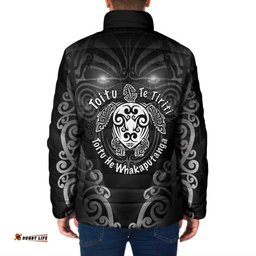 Aotearoa Toitu Te Tiriti Padded Jacket Ka Mua Ka Muri LT05