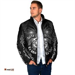 Aotearoa Toitu Te Tiriti Padded Jacket Ka Mua Ka Muri LT05