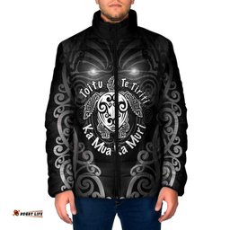 Aotearoa Toitu Te Tiriti Padded Jacket Ka Mua Ka Muri LT05