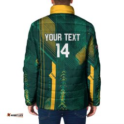 Australia Socceroos 2026 Custom Padded Jacket Go Aussie Kangaroo National Color LT14