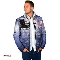 Australia ANZAC Day Padded Jacket Battle Of Passchendaele Remember Them LT05