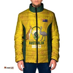 Custom Bowls Australia Padded Jacket Marble National Color LT14