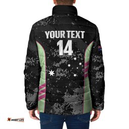 Custom Australia Matildas 2026 Padded Jacket Come On Aussie Grunge Style LT14