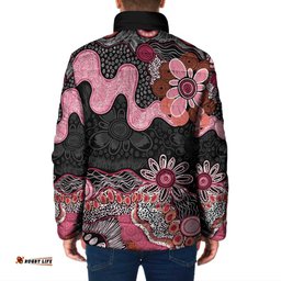 Australia NAIDOC Week 2026 Padded Jacket Aboriginal Contemporary Art LT7
