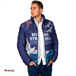 Bondi Beach Pray For Australia Personalised Padded Jacket LT9