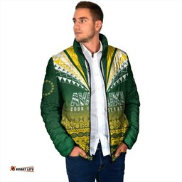 Cook Islands Rugby Custom Padded Jacket Kuki Avaiki LT7