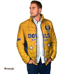 Australian South Australia Lawn Bowls Custom Padded Jacket Aussie Minimalist Style LT9