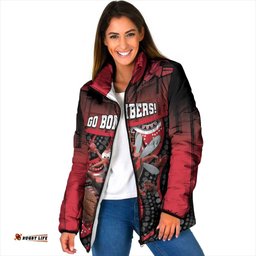 Custom Essendon Go Bombers Padded Jacket Don The Sash DT05