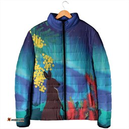 Australia Northern Lights Scenery Padded Jacket LT7