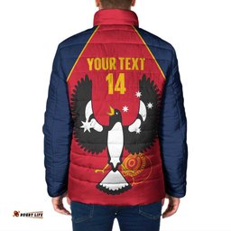 Custom South Australia Bowls Padded Jacket Go Champions SA Piping Shrike LT14
