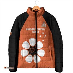 Custom Northern Territory Bowls Australia Padded Jacket Go Champions Sporty Style LT14