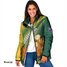 Australia Socceroos WC2026 Custom Padded Jacket Golden Champions LT7