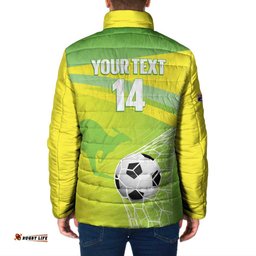 Custom Australia Soccer 2026 Padded Jacket Come On Matildas LT14