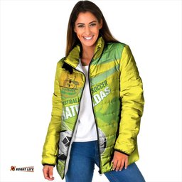 Custom Australia Soccer 2026 Padded Jacket Come On Matildas LT14