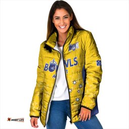 Australian ACT Lawn Bowls Custom Padded Jacket Aussie Minimalist Style LT9