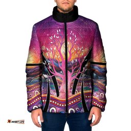 NAIDOC Week 2026 Padded Jacket Eternal Spirit Tree LT05