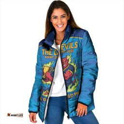 Pride of Norths Rugby Spirit Custom Padded Jacket Queensland Grand Final Edition 2025 LT9