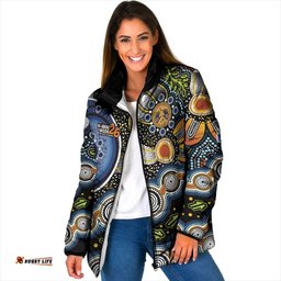 NAIDOC Deadly 50 Years Padded Jacket Aboriginal and Torres Strait Islander LT9
