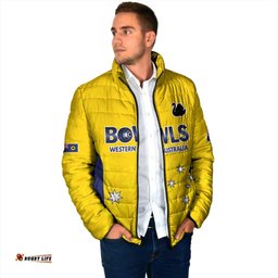 Western Australia Lawn Bowls Custom Padded Jacket Aussie Minimalist Style LT9