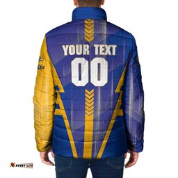 Personalized West Coast Eagles Padded Jacket Modern Geometric Sports Graphic Style TS04