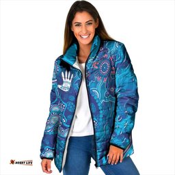 NAIDOC Week 2026 Padded Jacket Turtle Dream On The Waves DT05