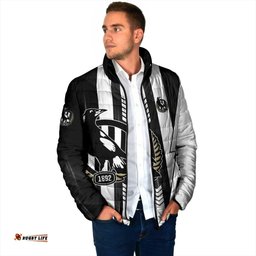 Personalized Collingwood Magpies Padded Jacket Modern Geometric Sports Graphic Style TS04