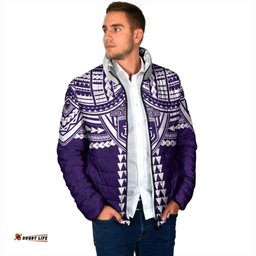 Personalized Fremantle Dockers Padded Jacket Polynesian Tribal Pattern Heritage Football TS04