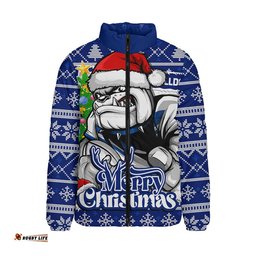 Canterbury-Bankstown Bulldogs Padded Jacket Merry Christmas Game Day Knit Style Team Edition