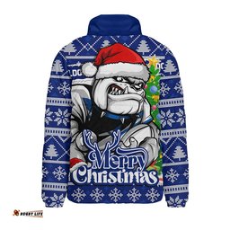Canterbury-Bankstown Bulldogs Padded Jacket Merry Christmas Game Day Knit Style Team Edition