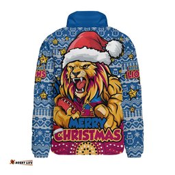 Brisbane Lions Padded Jacket Ugly Christmas Knit Patterns Vintage Jersey