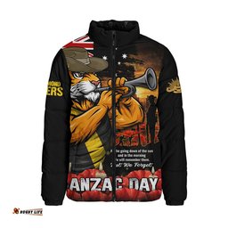 Richmond Padded Jacket Anzac Day Dawn Of Courage Eternal Tribute