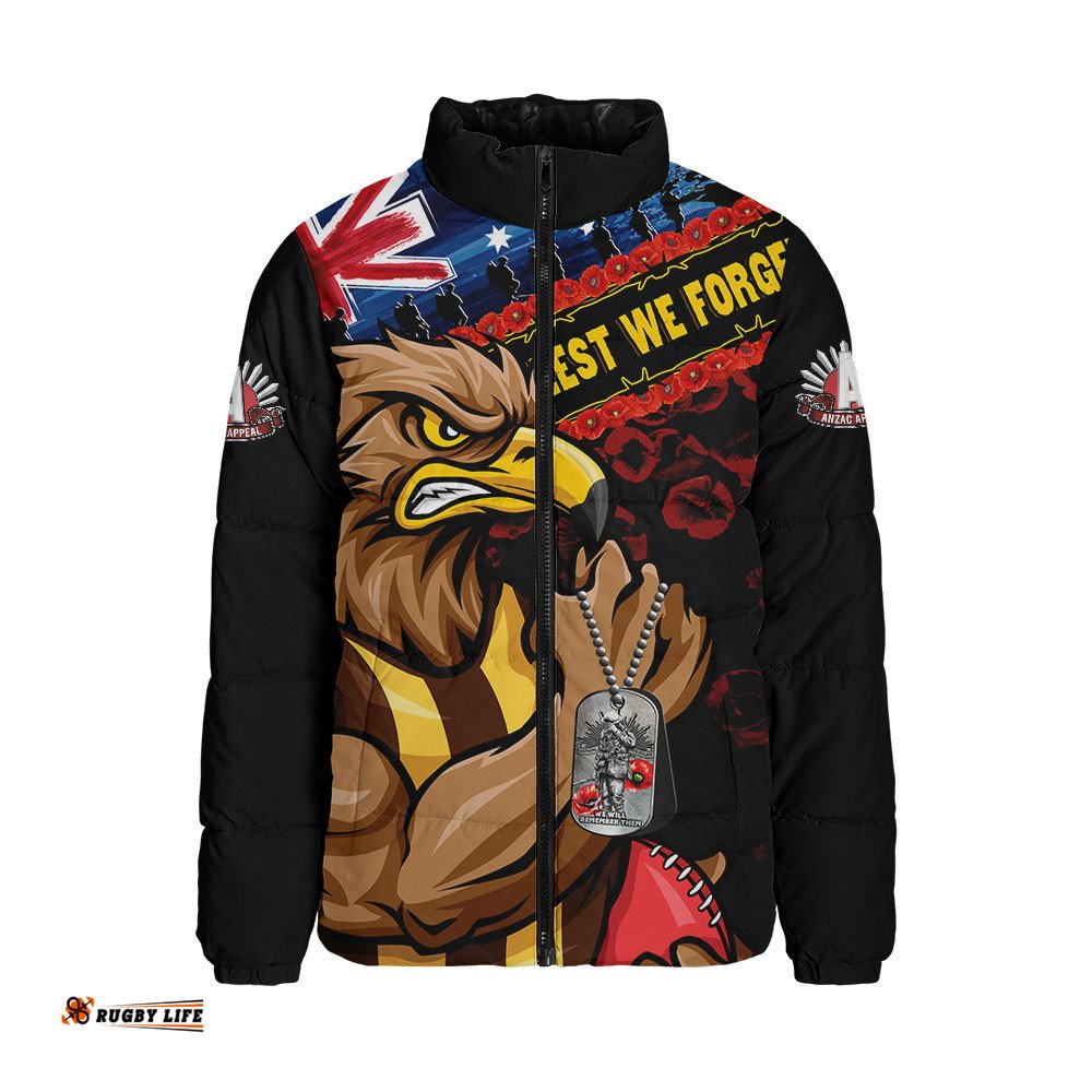 Hawthorn Padded Jacket Lest We Forget Eternal Honor
