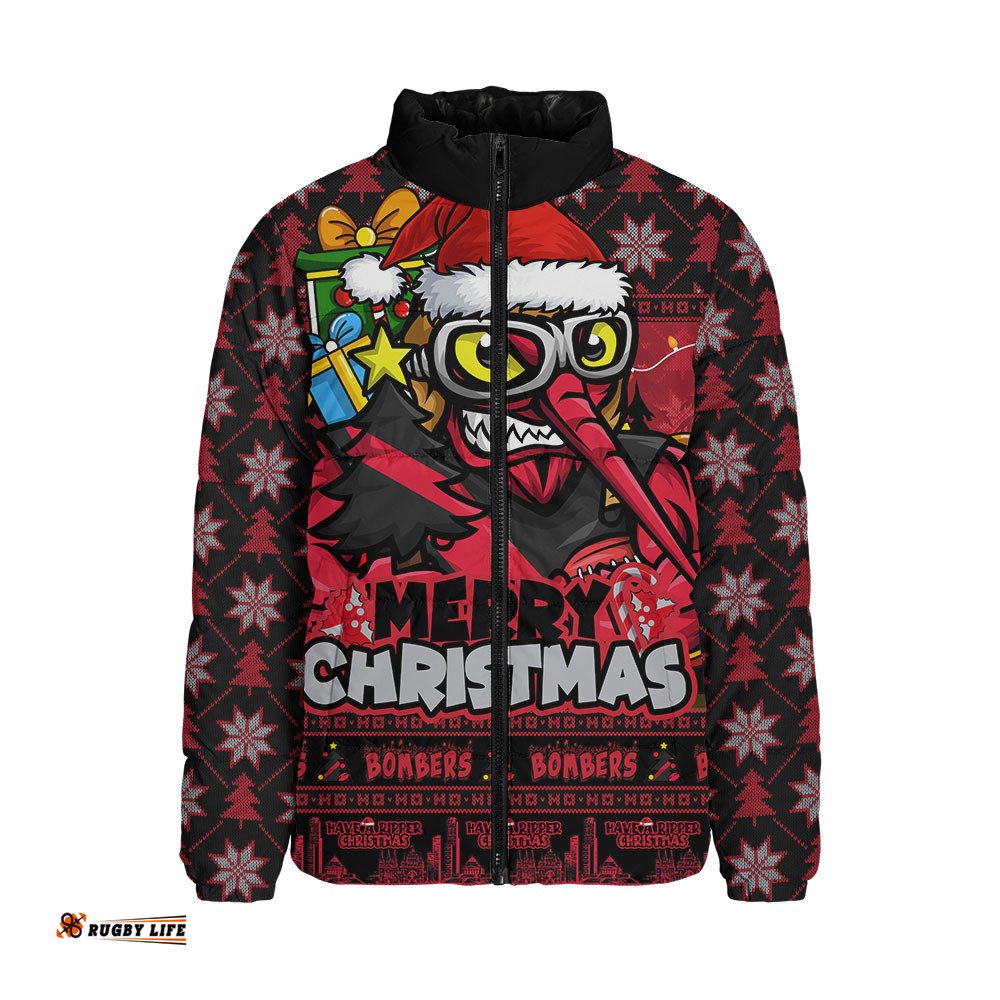 Essendon Padded Jacket Festive Holiday Merry Christmas Vibe