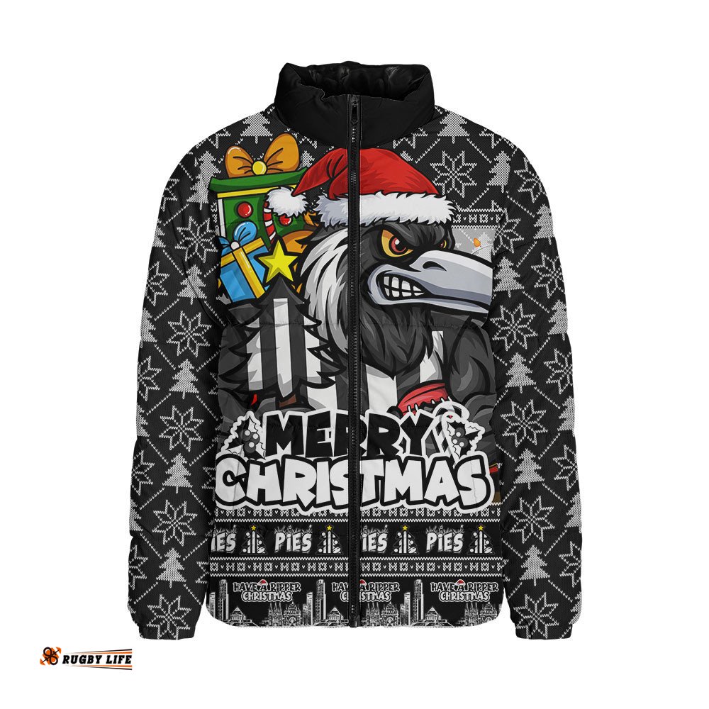 Collingwood Padded Jacket Festive Holiday Merry Christmas Vibe