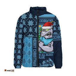 New South Wales Blues Padded Jacket Winter Knit Magic Holiday Spirit