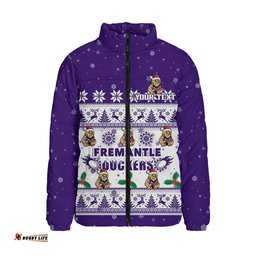 Fremantle Padded Jacket Special Ugly Christmas Holiday Footy Fans