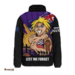 Fremantle Padded Jacket ANZAC Day Honour And Football Legacy