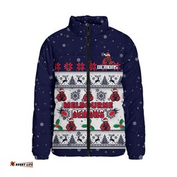 Melbourne Padded Jacket Special Ugly Christmas Holiday Footy Fans