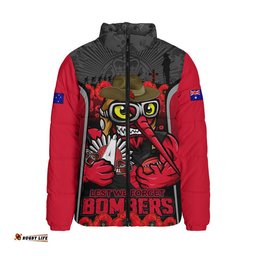 Essendon Padded Jacket Lest We Forget In Eternal Honor And Duty