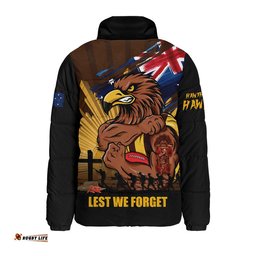 Hawthorn Padded Jacket ANZAC Day Honour And Football Legacy