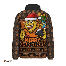 GWS GIANTS Padded Jacket Festive Holiday Merry Christmas Vibe