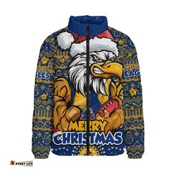 West Coast Eagles Padded Jacket Ugly Christmas Knit Patterns Vintage Jersey