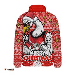 Sydney Swans Padded Jacket Ugly Christmas Knit Patterns Vintage Jersey