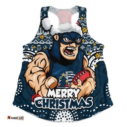 Carlton Women Racerback Singlet Ugly Christmas Knit Patterns Vintage Jersey