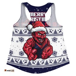 Melbourne Women Racerback Singlet Special Ugly Christmas Holiday Footy Fans
