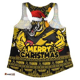 Richmond Women Racerback Singlet Festive Holiday Merry Christmas Vibe