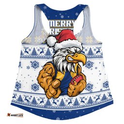 West Coast Eagles Women Racerback Singlet Special Ugly Christmas Holiday Footy Fans