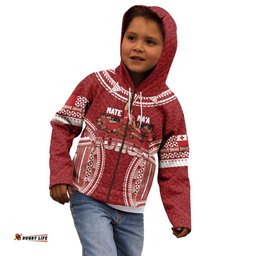 Personalized Mate Maa Tonga Rugby Kid Hoodie Ofa Atu Tonga