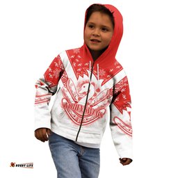 Swans Football Hoodie KID Est 1874 Aboriginal Boomerang Sydney Bloods